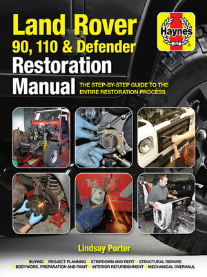 cover image of Land Rover 90, 110 & Defender Restoration Manual